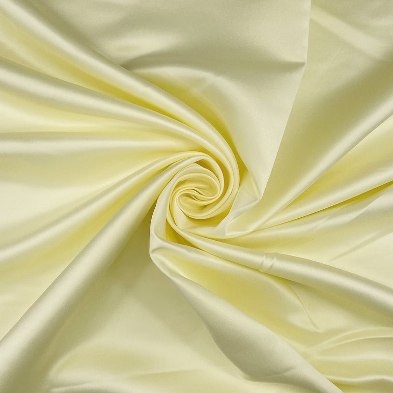 Dutchess Satin - Lemon - The Fabric Counter