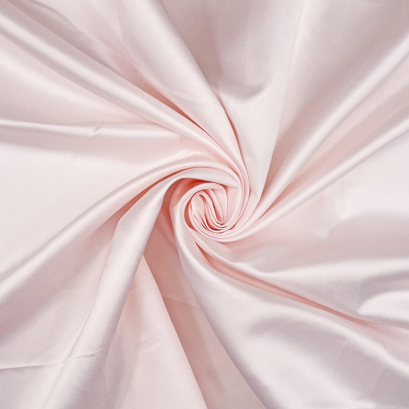 Dutchess Satin - Pale Pink - The Fabric Counter
