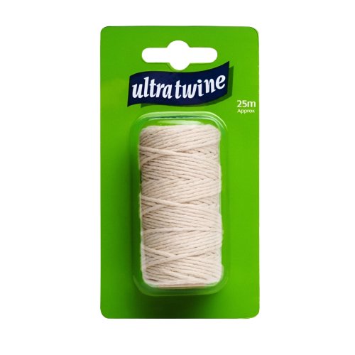 Fine White Cotton Twine - The Fabric Counter