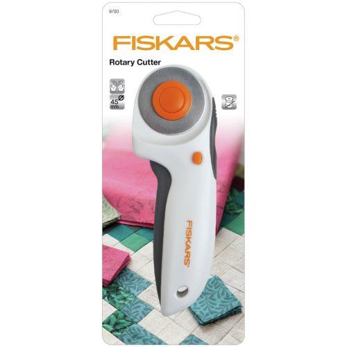 Fiskars 45mm Rotary Cutter with Safety Trigger - The Fabric Counter