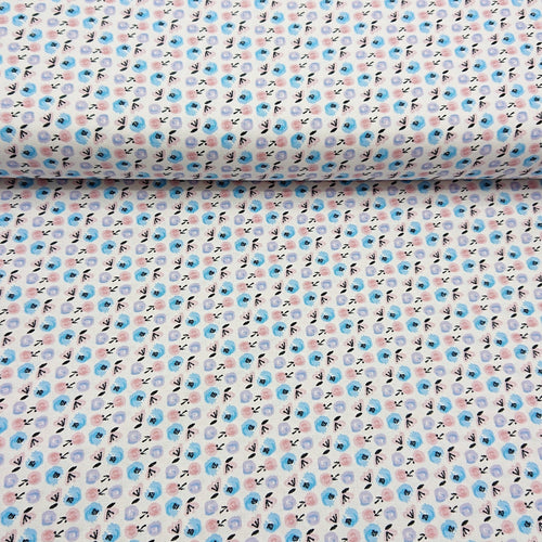 Floral Cotton Print - The Fabric Counter