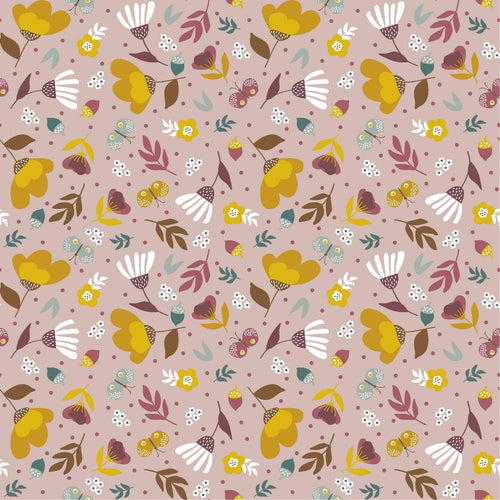 Flower - Cotton Print - The Fabric Counter