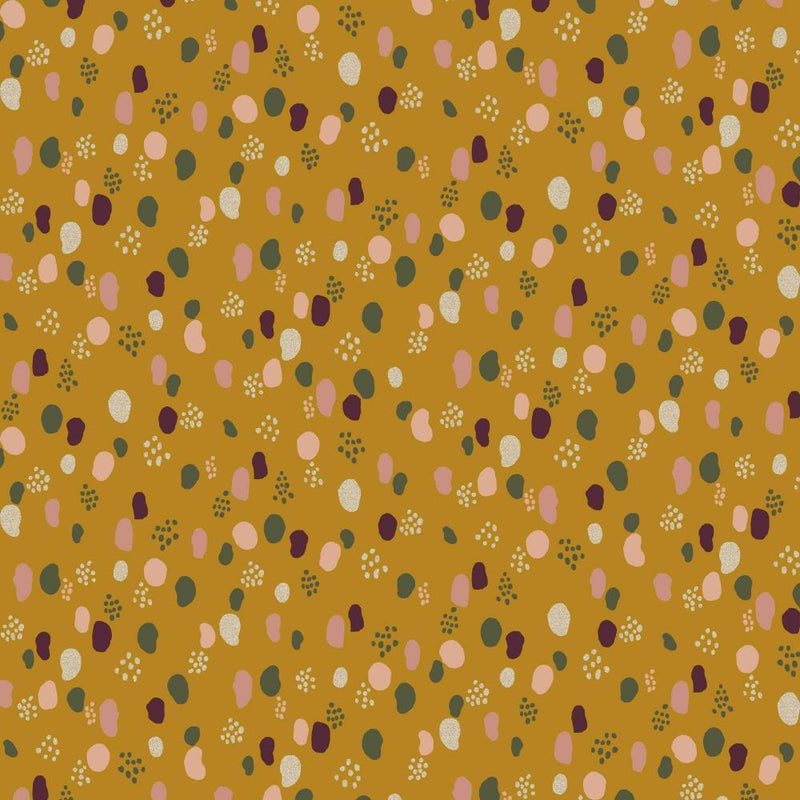 Glitter Dots - Cotton Jersey - The Fabric Counter