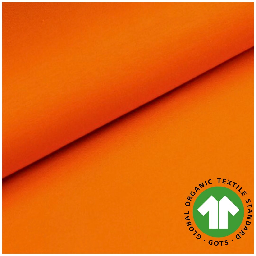 Orange jersey clearance fabric