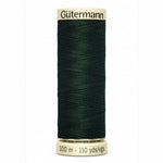 Gutermann 100m Sew All Thread - Green Shades - The Fabric Counter