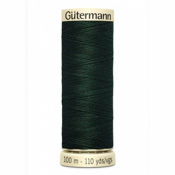 Gutermann 100m Sew All Thread - Green Shades - The Fabric Counter