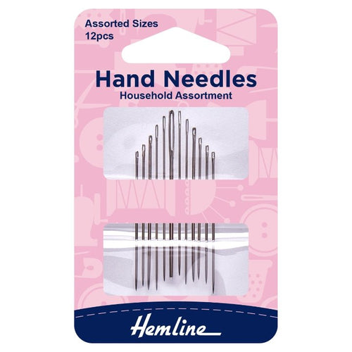 Hand Sewing Needles - Household Assorted - The Fabric Counter