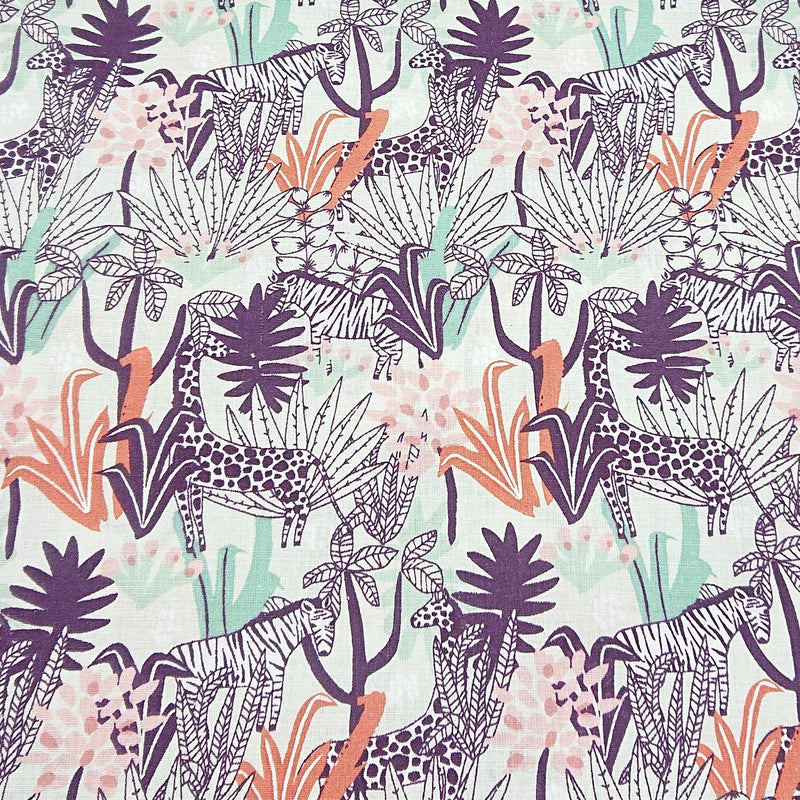 Jungle Print Cotton - The Fabric Counter