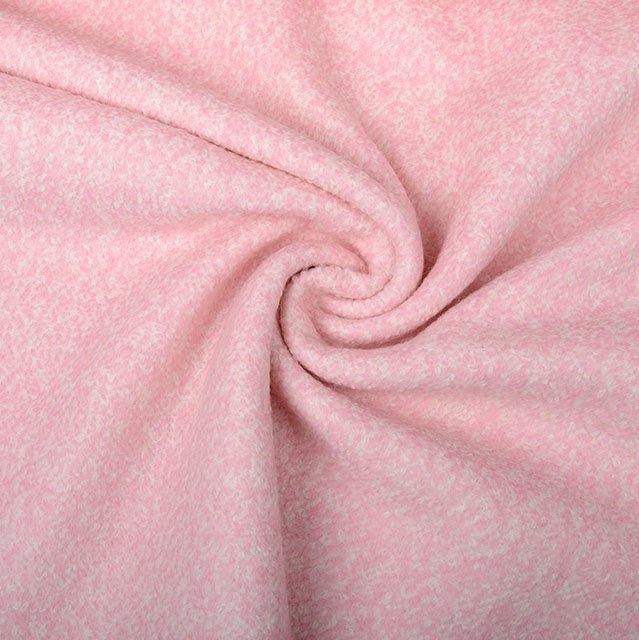 Lanzo Wool Mix - Pale Pink - The Fabric Counter