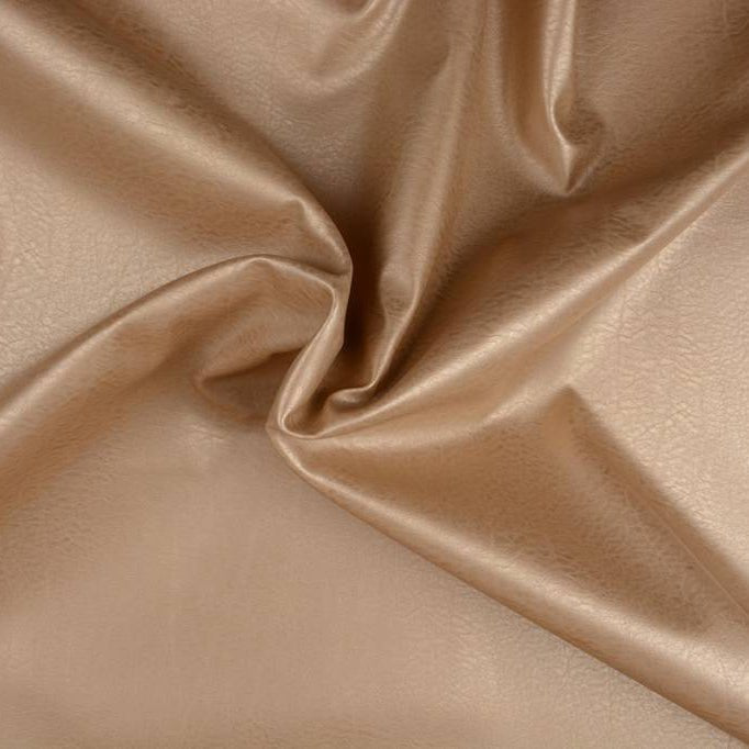 Leatherette - Gold - The Fabric Counter