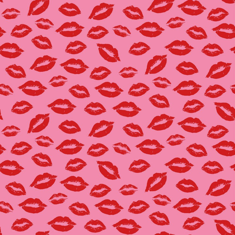Lips - Cotton Print - The Fabric Counter