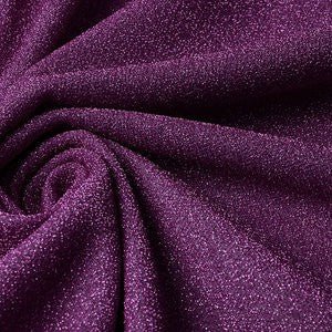 Lurex Knit - Dark Pink/Purple - The Fabric Counter