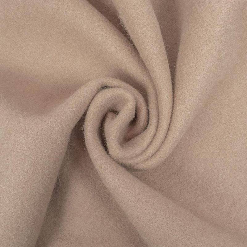 Milano Wool Blend - Biscuit - The Fabric Counter