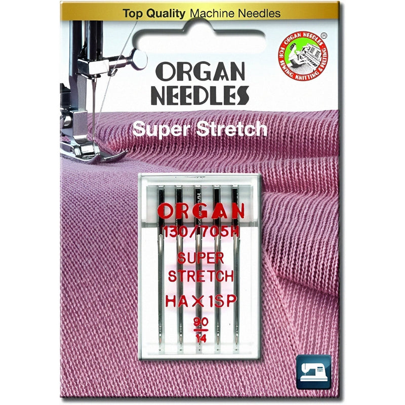 Organ Machine Needles: Super Stretch 90/14 - The Fabric Counter