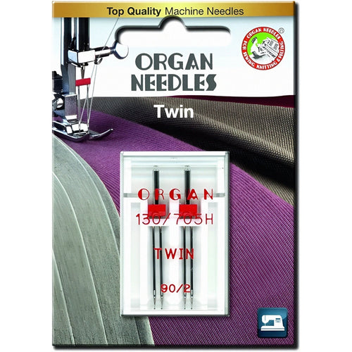 Organ Sewing Machine Twin Needles Size 90/2 - The Fabric Counter
