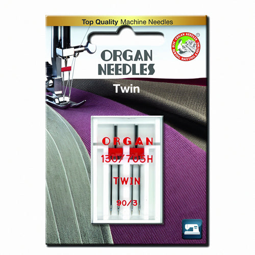 Organ Sewing Machine Twin Needles Size 90/3 - The Fabric Counter