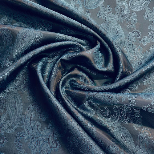 Paisley Jacquard Lining - The Fabric Counter