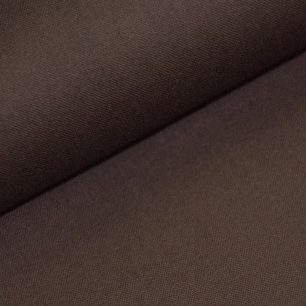 Plain 100% Cotton - Chocolate Brown - The Fabric Counter