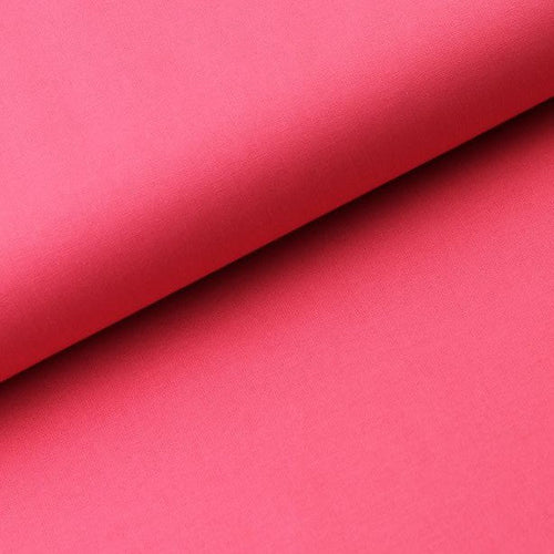 Plain 100% Cotton - Coral Rose - The Fabric Counter