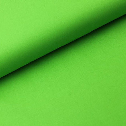 Plain 100% Cotton - Lime - The Fabric Counter