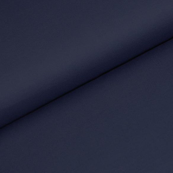 Plain 100% Cotton - Navy - The Fabric Counter