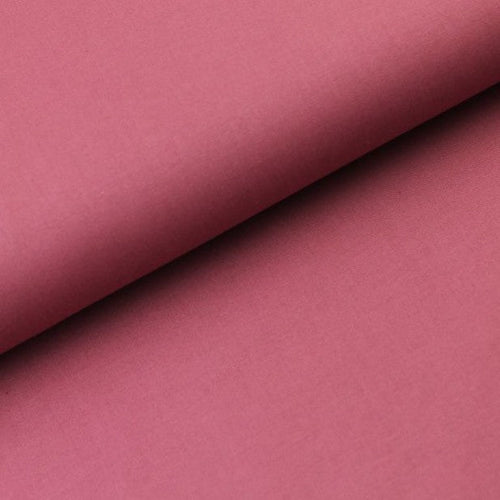 Plain 100% Cotton - Old Rose - The Fabric Counter