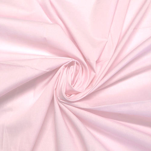 Plain Polycotton - Pale Pink - The Fabric Counter