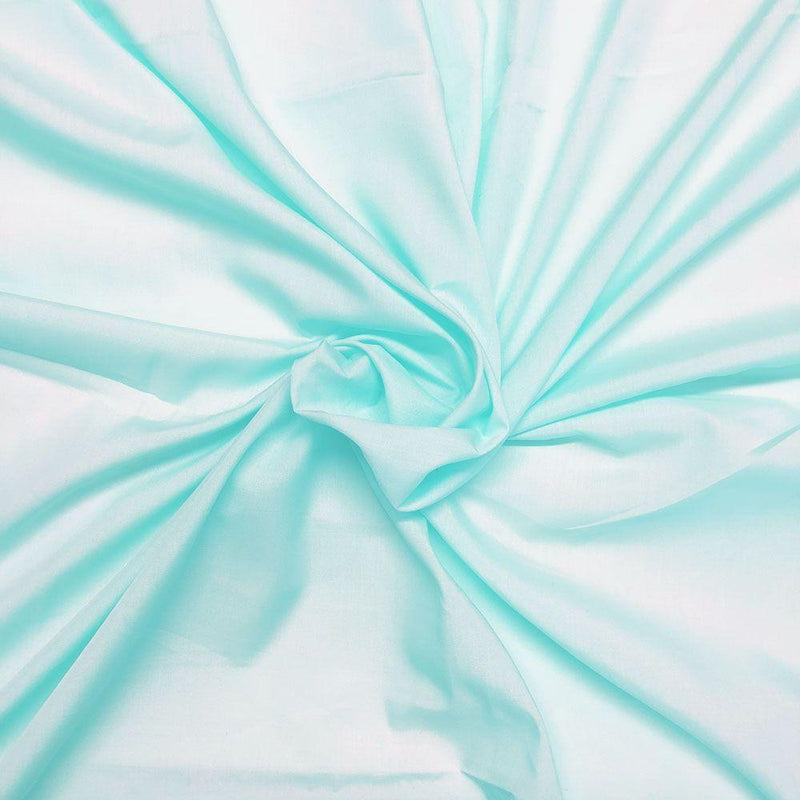Plain Polycotton - Sky Blue - The Fabric Counter