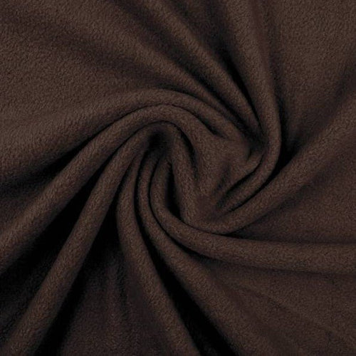 Polar Fleece - Brown - The Fabric Counter