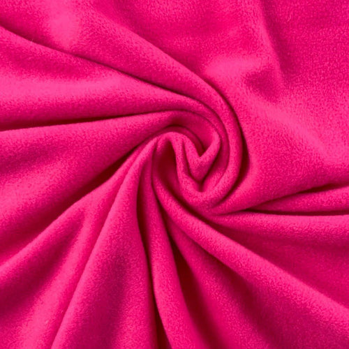 Polar Fleece - Cerise Pink - The Fabric Counter