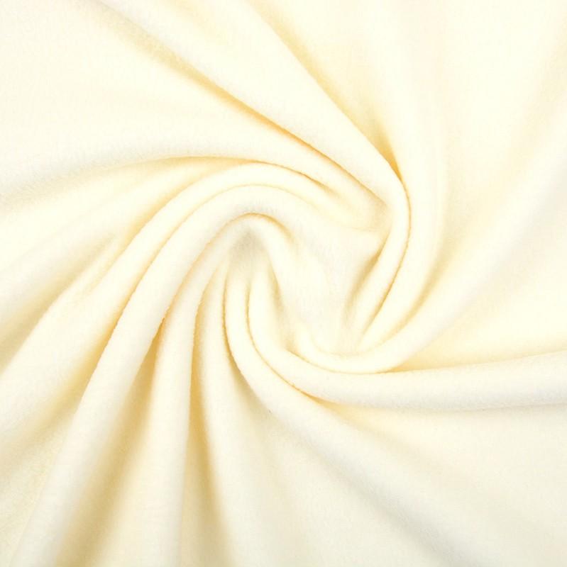 Polar Fleece - Cream - The Fabric Counter