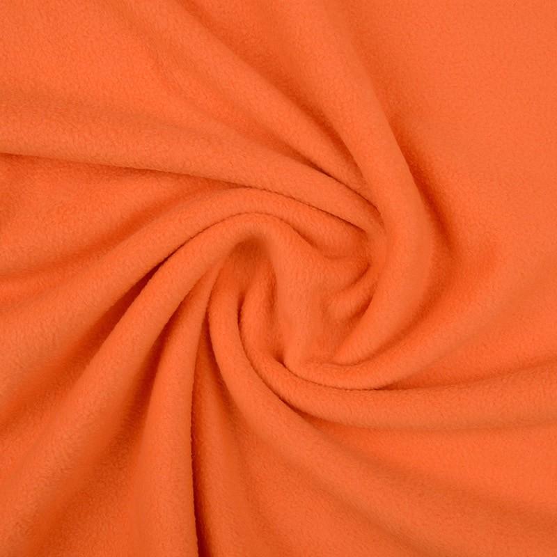 Polar Fleece - Orange - The Fabric Counter