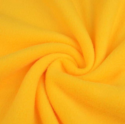 Polar Fleece - Yellow - The Fabric Counter