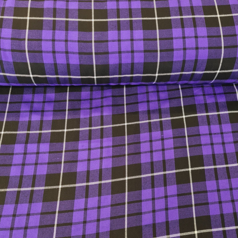 Poly-Vicose Tartan - The Fabric Counter