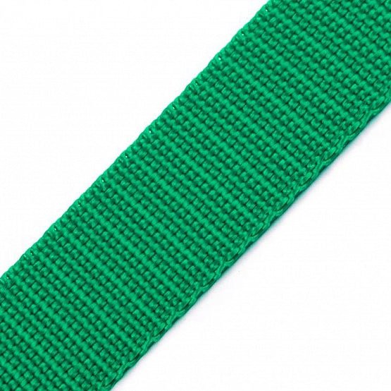 Polypropylene Webbing 25mm - Emerald - The Fabric Counter