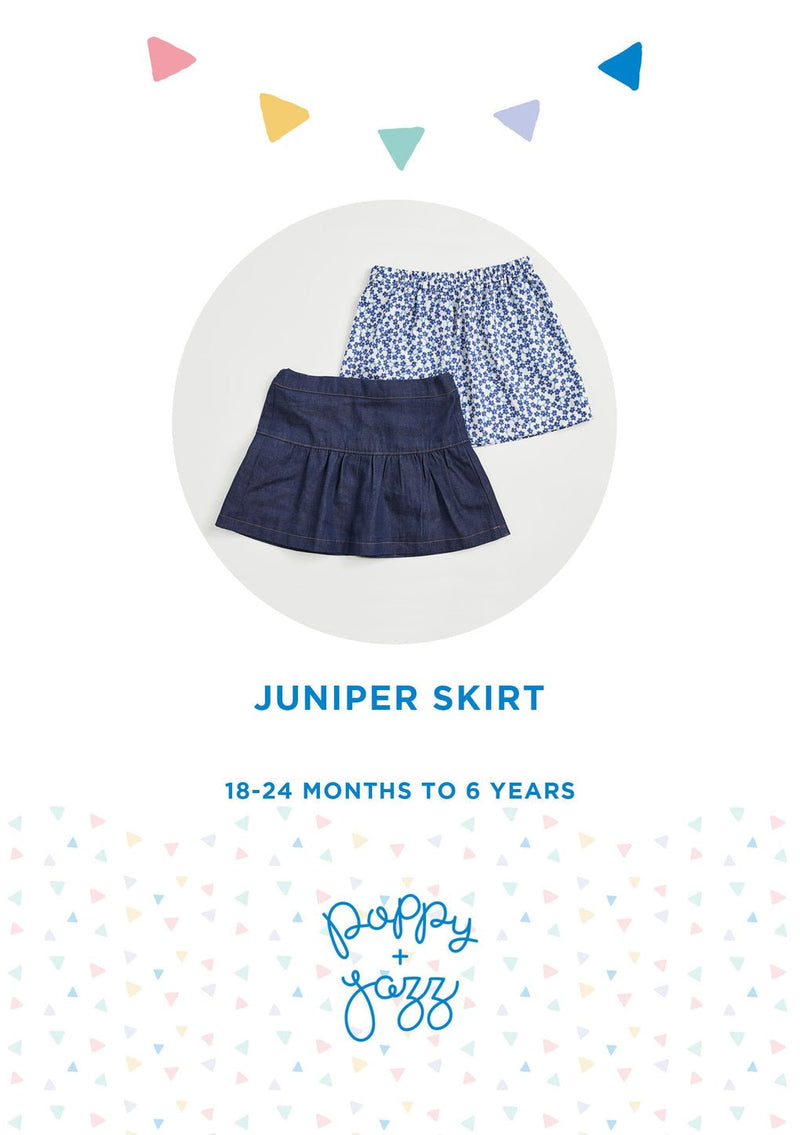 Poppy & Jazz - Juniper Skirt (Age 18mths - 6) - The Fabric Counter