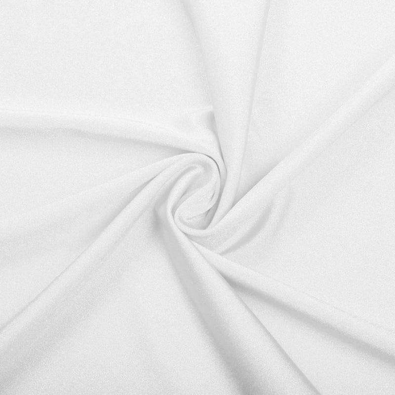 Premium Spandex Lycra - White - The Fabric Counter