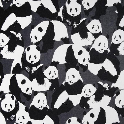 Printed Sweatshirt - Panda - The Fabric Counter