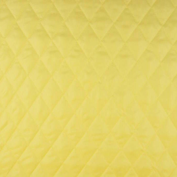Quilted Lining - Yellow - The Fabric Counter