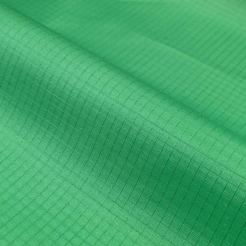 Ripstop Nylon - Emerald - The Fabric Counter