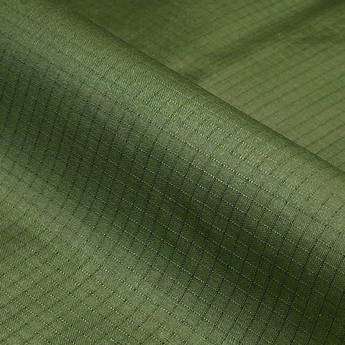 Ripstop Nylon - Olive - The Fabric Counter