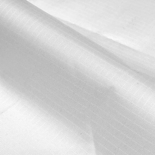 Ripstop Nylon - White - The Fabric Counter