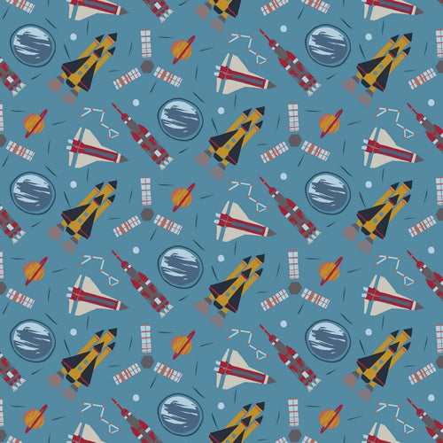 Rockets - GOTS Organic Cotton Jersey - The Fabric Counter