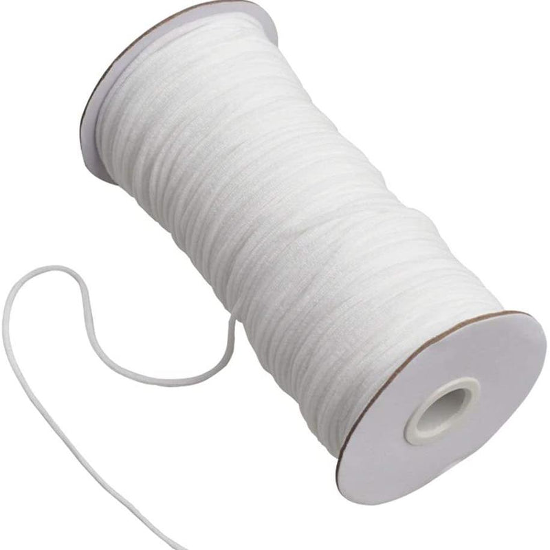 Flat Soft Elastic (White) 10mtr Bundle – The Fabric Counter
