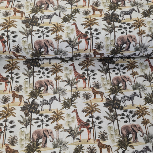 Safari Digital Cotton Print - The Fabric Counter