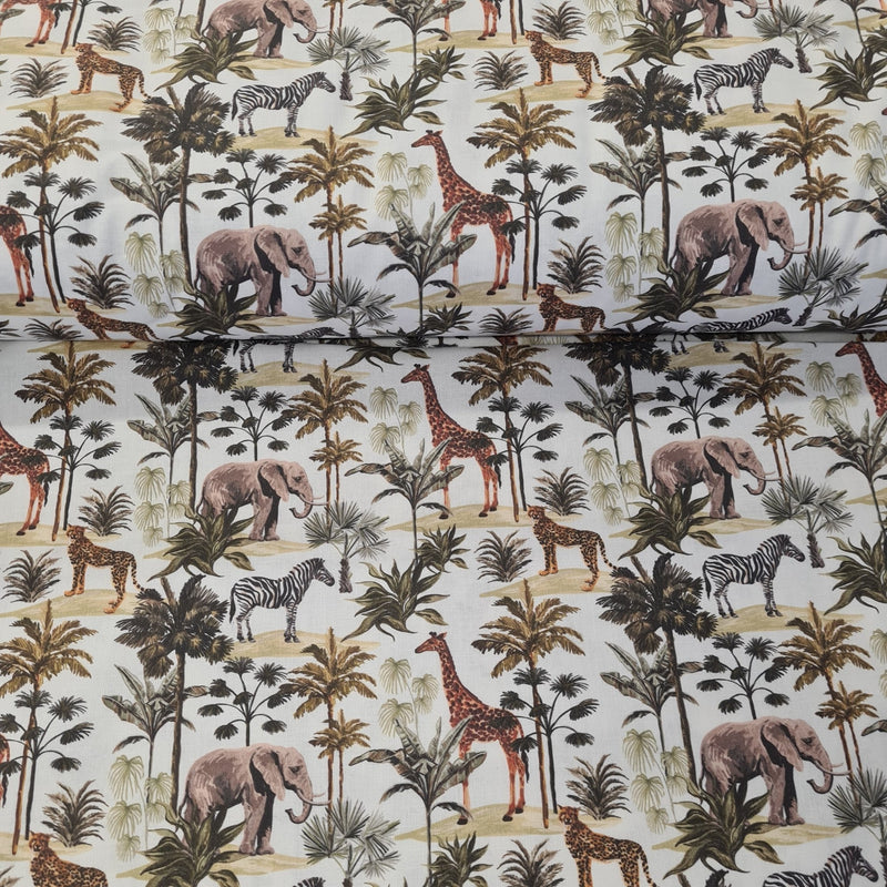 Safari Digital Cotton Print - The Fabric Counter