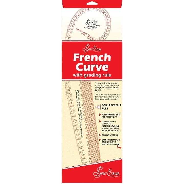 Sew Easy - French Curve Ruler - The Fabric Counter