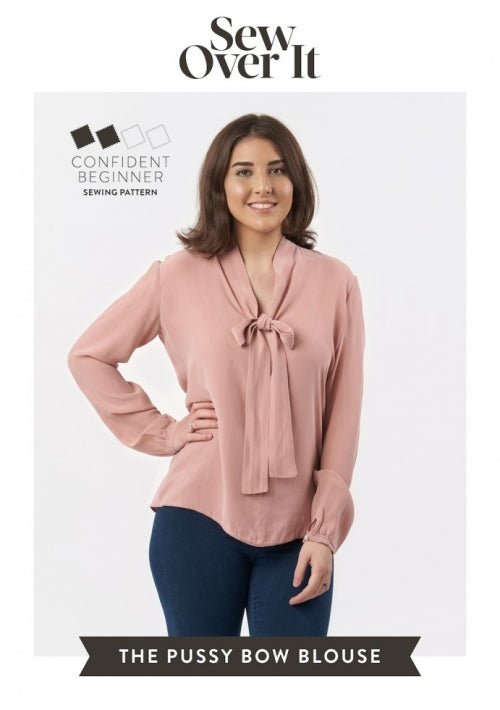 Sew Over It - Pussy Bow Blouse (Size 6-20) - The Fabric Counter