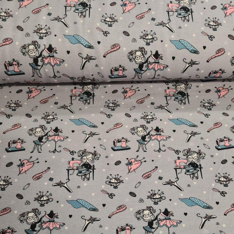 Sewing - Cotton Jersey - The Fabric Counter