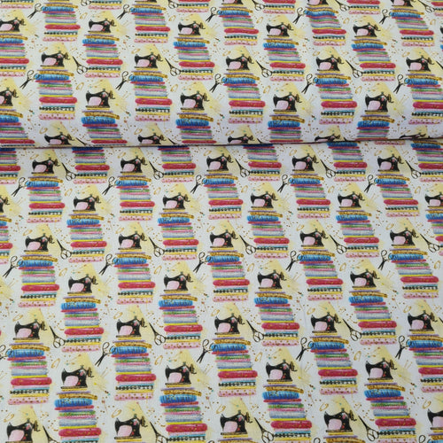 Sewing Digital Cotton Print - The Fabric Counter